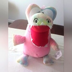 Good Stuff New Colorful Tye Dye Gator Plush Toy. Size 13 Inches